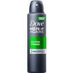 Ficha técnica e caractérísticas do produto Desodorante Antitranspirante Aerosol Dove MEN+CARE Extra Fresh 150ML