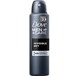 Ficha técnica e caractérísticas do produto Desodorante Antitranspirante Aerosol Dove Men+Care Invisible Dry 89 Gramas