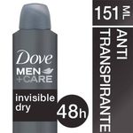 Ficha técnica e caractérísticas do produto Desodorante Antitranspirante Aerosol Dove Men+care Invisible Dry 89g
