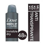 Ficha técnica e caractérísticas do produto Desodorante Antitranspirante Aerosol Dove Men+Care Invisible Dry