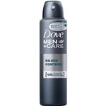 Ficha técnica e caractérísticas do produto Desodorante Antitranspirante Aerosol Dove Men+Care Silver Control 150ml