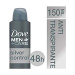 Ficha técnica e caractérísticas do produto Desodorante Antitranspirante Aerosol Dove MEN+CARE Silver Control - 150ml