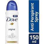 Ficha técnica e caractérísticas do produto Desodorante Antitranspirante Aerosol Dove Original 169mL