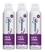 Ficha técnica e caractérísticas do produto Desodorante Antitranspirante Aerosol Flor de Lavanda Feminino 150ml Monange - 3 Unidades