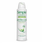 Ficha técnica e caractérísticas do produto Desodorante Antitranspirante Aerosol Gentle Care Simple Feminino 150ml