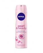 Ficha técnica e caractérísticas do produto Desodorante Antitranspirante Aerosol Pearl Beauty Feminino 150ml Nivea - 1 Unidade