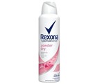 Ficha técnica e caractérísticas do produto Desodorante Antitranspirante Aerosol Powder Dry Feminino 150ml Rexona - 1 Unidade