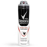 Desodorante Antitranspirante Aerosol Rexona Masculino Antibacterial Invisible150