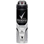 Ficha técnica e caractérísticas do produto Desodorante Antitranspirante Aerosol Rexona Men Invisible - 90g