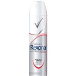 Ficha técnica e caractérísticas do produto Desodorante Antitranspirante Aerosol Rexona Women Antibacterial Protection 175ml