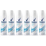 Ficha técnica e caractérísticas do produto Desodorante Antitranspirante Aerosol Rexona Women Cotton 150ml 6und