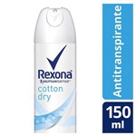 Ficha técnica e caractérísticas do produto Desodorante Antitranspirante Aerosol Rexona Women Cotton - 150ml