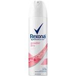 Ficha técnica e caractérísticas do produto Desodorante Antitranspirante Aerosol Rexona Women Powder 150ml