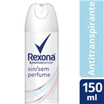Ficha técnica e caractérísticas do produto Desodorante Antitranspirante Aerosol Rexona Women Sem Perfume 105ML
