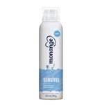 Ficha técnica e caractérísticas do produto Desodorante Antitranspirante Aerosol Sensível Sem Perfume Feminino 150ml Monange - 1 Unidade