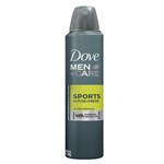 Ficha técnica e caractérísticas do produto Desodorante Antitranspirante Aerosol Sports Active + Fresh Masculino 150ml Dove - 1 Unidade