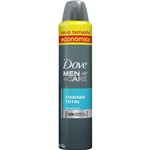 Ficha técnica e caractérísticas do produto Desodorante Antitranspirante Aerossol Cuidado Total Dove Men+Care 150+50ML