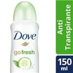 Desodorante Antitranspirante Aerossol Dove Go Fresh Pepino 150ml