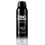 Ficha técnica e caractérísticas do produto Desodorante Antitranspirante Aerossol Zinc Invisible 150 Ml