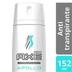 Ficha técnica e caractérísticas do produto Desodorante Antitranspirante Axe Seco Apollo Aerosol 152ml