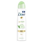Ficha técnica e caractérísticas do produto Desodorante Antitranspirante Dove Aerosol Go Fresh Pepino e Chá Verde 150ml