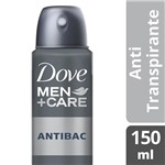 Ficha técnica e caractérísticas do produto Desodorante Antitranspirante Dove Aerosol MEN+CARE Silver Control 89G