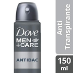 Ficha técnica e caractérísticas do produto Desodorante Antitranspirante Dove Men+care Antibac (150ml)