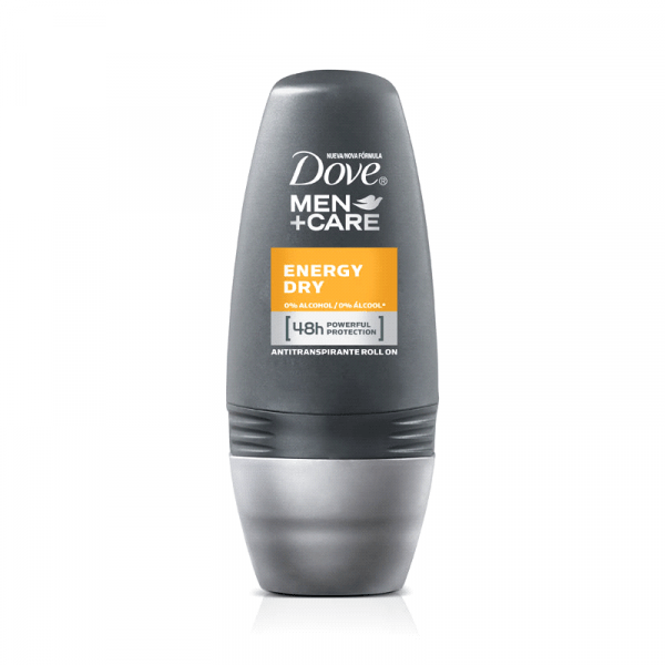 Ficha técnica e caractérísticas do produto Desodorante Antitranspirante Dove Roll On Men+Care Energy Dry 50ML