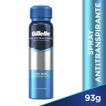 Ficha técnica e caractérísticas do produto Desodorante Antitranspirante Gillette Clear Cool Wave 150mL