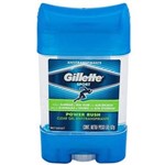 Ficha técnica e caractérísticas do produto Desodorante Antitranspirante Gillette Clear Gel Power Rush 82G