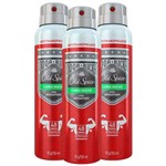 Desodorante Antitranspirante Old Spice Cabra Macho 150mL com 3 Unidades