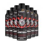 Desodorante Antitranspirante Pack Label Corinthians Caixa com 24 Unidades 150ML/90G