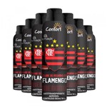 Desodorante Antitranspirante Pack Label Flamengo Caixa com 24 Unidades 150ML/90G