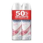 Ficha técnica e caractérísticas do produto Desodorante Antitranspirante Powder Dry Rexona Aerosol 2 Unidades 150ml Cada com 50% de Desconto na 2ª Unidade