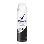 Ficha técnica e caractérísticas do produto Desodorante Antitranspirante Rexona Aerosol Feminino Invisible 179ml