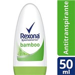 Ficha técnica e caractérísticas do produto Desodorante Antitranspirante Rexona Bamboo Roll On Feminino 50Ml