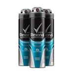 Ficha técnica e caractérísticas do produto Desodorante Antitranspirante Rexona Masculino Aerosol Xtracool