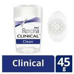 Ficha técnica e caractérísticas do produto Desodorante Antitranspirante Rexona Men Clinical Clean 48g