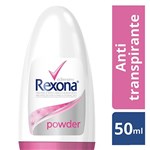 Ficha técnica e caractérísticas do produto Desodorante Antitranspirante Rexona Powder Dry Rollon Feminino 50ml