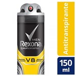 Ficha técnica e caractérísticas do produto Desodorante Antitranspirante Rexona V8/Amarelo 150ml