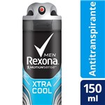 Ficha técnica e caractérísticas do produto Desodorante Antitranspirante Rexona Xtracool Masculino Aerosol 150ml - Rexona Men