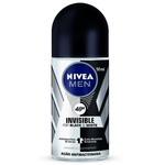 Ficha técnica e caractérísticas do produto Desodorante Antitranspirante Roll On Nivea Invisible For Black & White Nivea Men 50ml