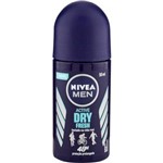 Ficha técnica e caractérísticas do produto Desodorante Antitranspirante Roll On Nivea Men Dry Fresh 50ml