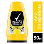 Ficha técnica e caractérísticas do produto Desodorante Antitranspirante Roll-on Rexona V8