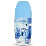 Desodorante Antitranspirante Roll-On Soft 60ml - Gotas Verdes