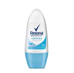 Ficha técnica e caractérísticas do produto Desodorante Antitranspirante Rollon Rexona Cotton 50ml