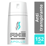 Ficha técnica e caractérísticas do produto Desodorante Axe Aerosol Ap Apollo 152ml/90g