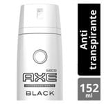 Ficha técnica e caractérísticas do produto Desodorante Antitranspirante Aerosol Seco AXE Black 152 ML