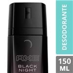 Ficha técnica e caractérísticas do produto Desodorante Axe Body Spray Black Night 150 Ml