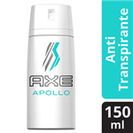 Ficha técnica e caractérísticas do produto Desodorante Axe Seco Apollo 48h 150ml/90g (aerosol)